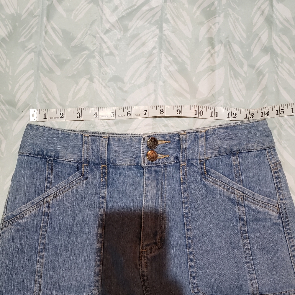 Croftt & Barrow Stretch Jean Skort Size 6 - Picture 8 of 8